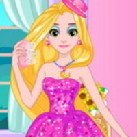 Rapunzel Glittery Makeover