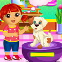 Dora Puppy Caring