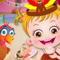Baby Hazel Thanksgiving Fun
