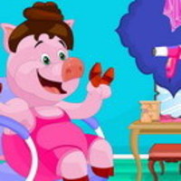 Princess Piggy Hair Salon