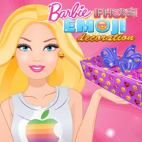 Barbie iPhone Emoji Decoration