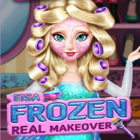 Elsa Frozen Makeover