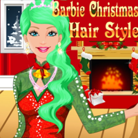 Barbie Christmas Hair Style