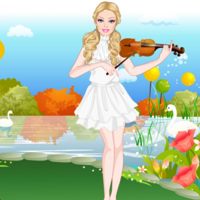 Barbie Violin Player