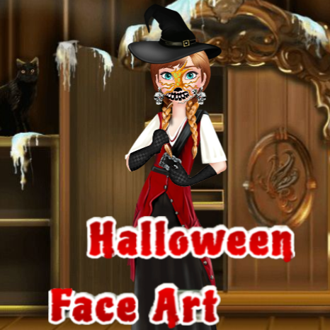 Halloween Face Art