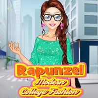 Rapunzel: Modern College Fashion