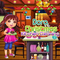 Dora Christmas Kitchen Cleaning