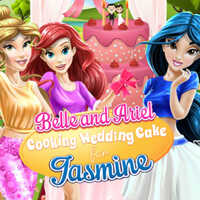 Belle And Ariel: Cooking Wedding Cake For Jasmine