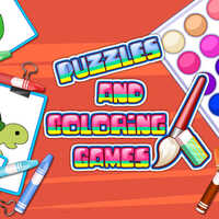Puzzles And Coloring Games