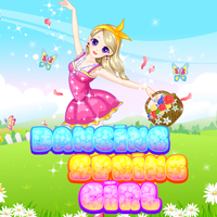 Dancing Spring Girl