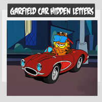 Garfield Car Hidden Letters