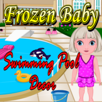 Frozen Baby Swimming Pool Decor