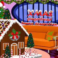 XMAS Gingerbread House Decoration