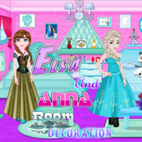 Elsa And Anna Room Decoration