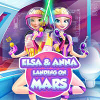 Elsa & Anna Landing on Mars