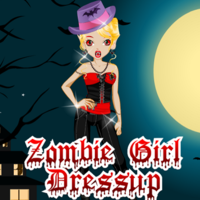 Zombie Girl Dressup