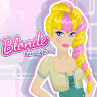 Blonde hairstyle