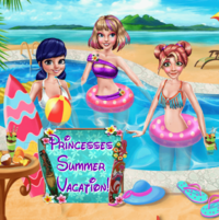 Princesses Summer Vacation!