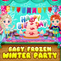 Baby Frozen Winter Party