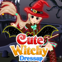 Cute Witchy Dressup