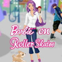 Barbie On Roller Skates
