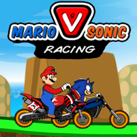 Mario Vs Sonic Racing