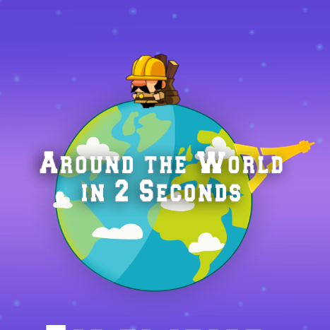 Around The World In 2 Seconds