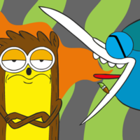 Regular Show Painting