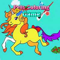 Pets Coloring Game