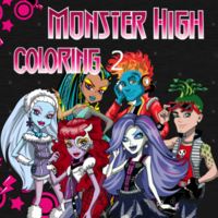 Monster High Coloring 2