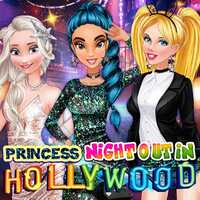 Princess Night Out In Hollywood