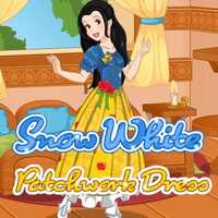 Snow White Patchwork Decro