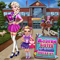 Modern Sister School Dress Up
