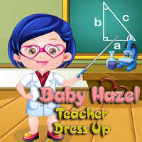 Baby Hazel As Teacher Dressup