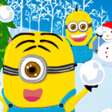 Minions Christmas Snowball Wars