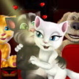 Tom And Angela Cinema Kissing