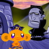 Monkey Go Happy Ninja Hunt 2