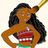 Moana Coloring Book